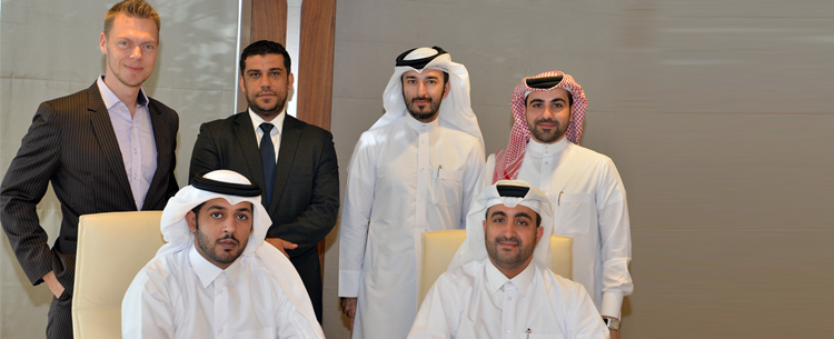 QIC & QMIC officials during the launch of PHYD car insurance